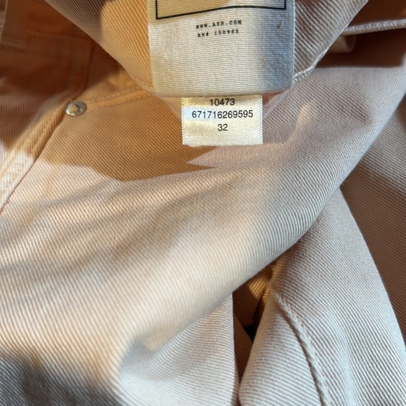 AYR All Year Round Peach The Beat Drop Straight Leg Jeans Size 32 - Picture 3 of 7